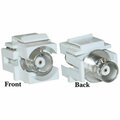 Cable Wholesale Keystone Insert- White- BNC Female Coupler 330-120WH